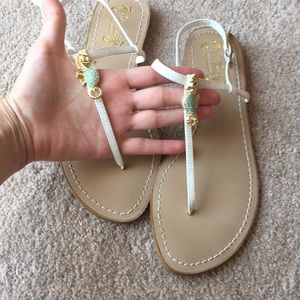 Jeweled sandals
